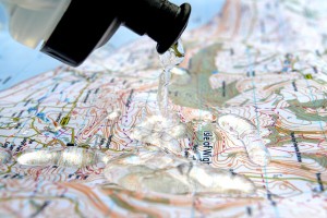 Water on the map