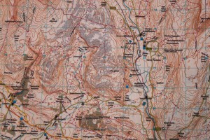 Detail from the Yorkshire Dales SplashMap