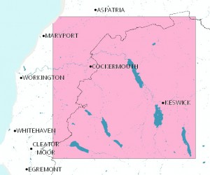 Lake District (NW) - Std 27km x 27km - Coverage