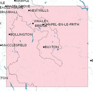 Peak District Std West - Coverage