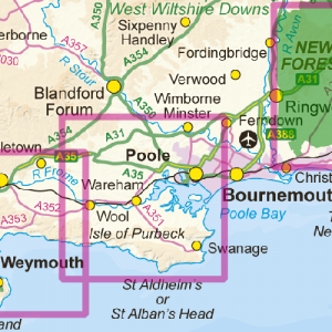 This map overlaps with Weymouth