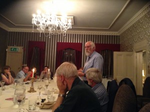 Steve Chilton speaks at CartoSoc dinner