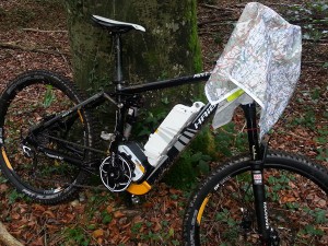 SplashMaps takes a bashing on the latest electric mountain bike!