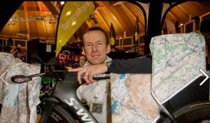 Launching Make-a-Map at the Cycle and Tri Expo, BIC, Bournemouth