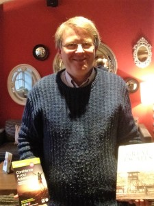 Chris is chuffed to win Great Escapes by Barbara Bond