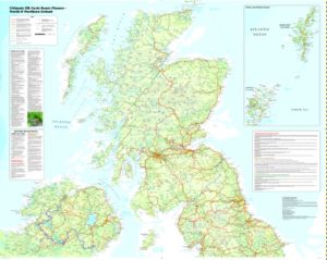 Cycle Map North whole