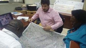 Mark Iliffe at work in Tanzania