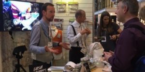 Meeting new retailers at Autumn Fair