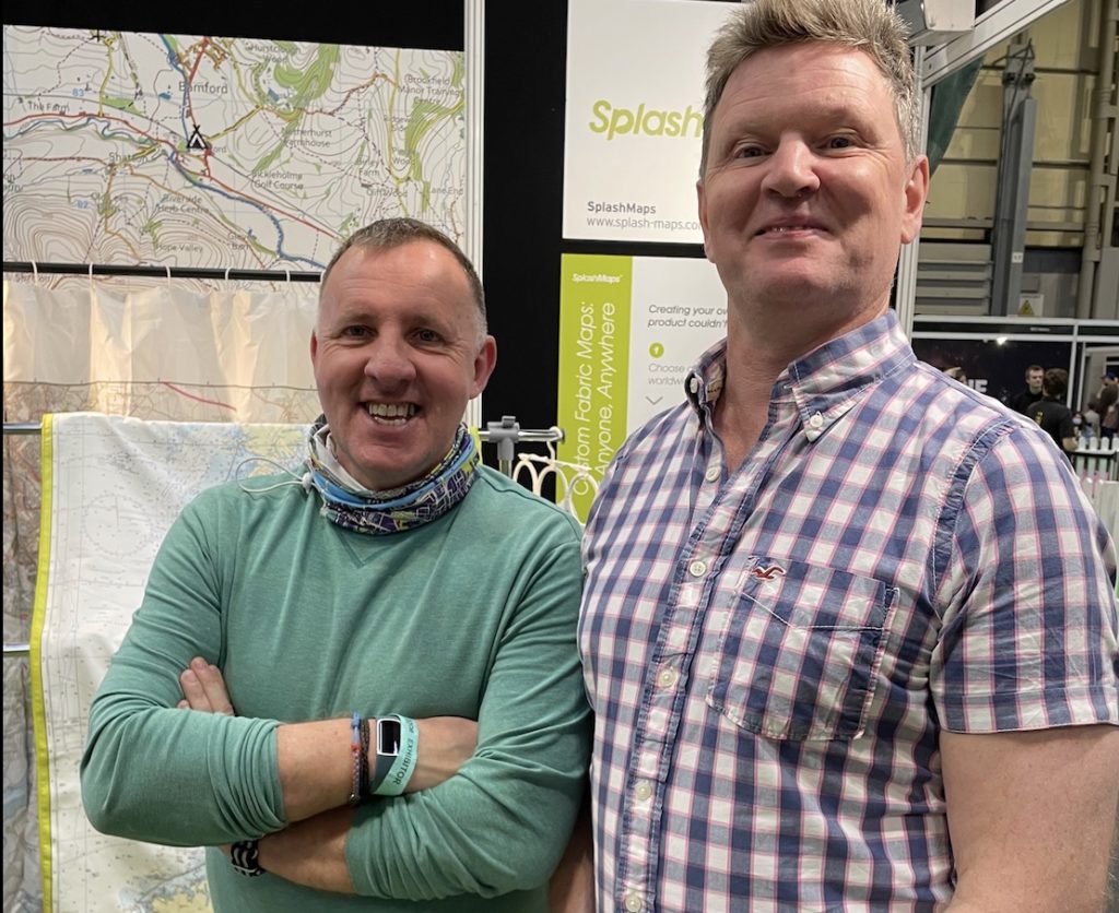 ed-parsons-mike-walker-splashmaps-stand-birmingham