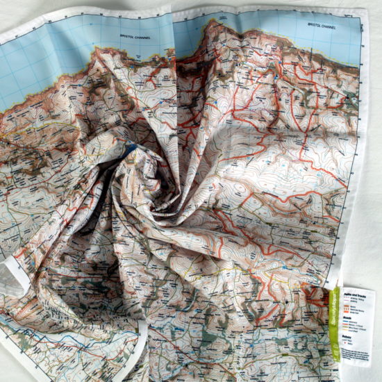 Exmoor Map West  SplashMap