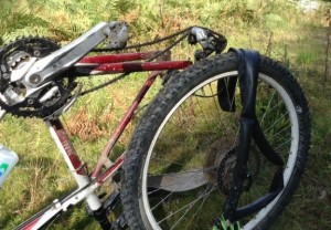 Flacid bike tyres. Can happen to anyone ;-)