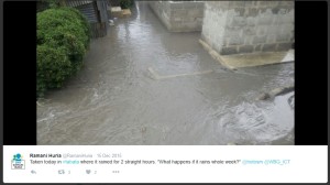 Flooding in the region