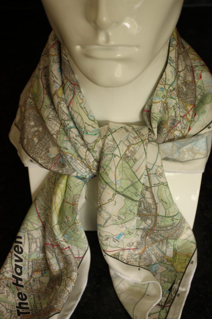 personalised-satin-map-scarf