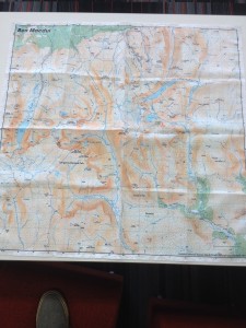 Style of the map (OS 1:25 000 classic walking map)