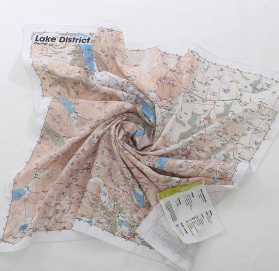 Lake District Map Central SplashMap