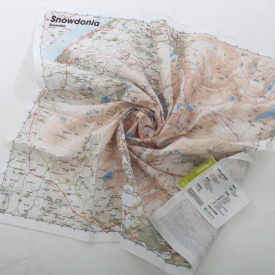 Snowdonia Snowdon Map from SplashMaps