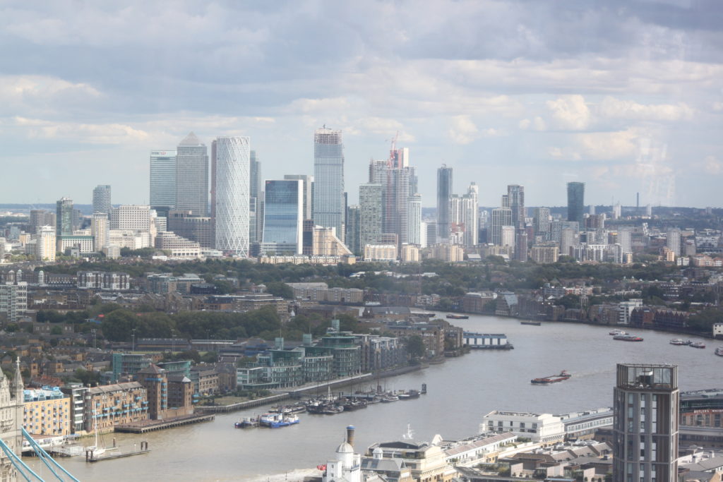 London as seen from the Shard