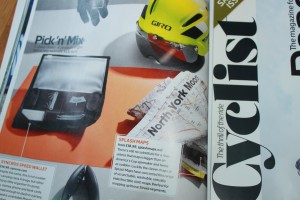 Our North Yorkshire Moors Map in Cyclist Magazine