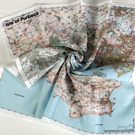 Jurassic Coast Maps/ Map of Dorset Coast