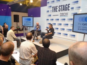 Keith Bontrager discussed light-weighting with me!