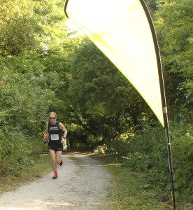 Front runners were doing 6.5 minute miles!