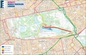 The World Triathlon London SplashMap