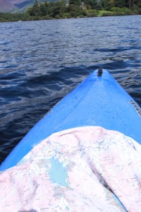 Maps on the outside of a boat? It can only be...