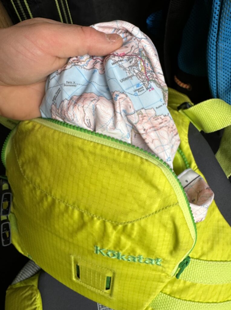 Will's SplashMap gets paddled hard and put away wet with salt water. Did it degrade the map? No chance.