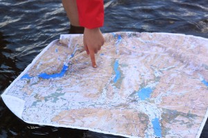 We literally planned on the water!
