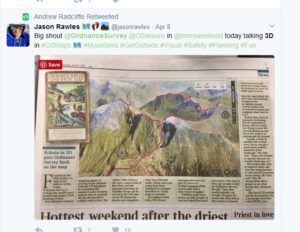 Ordnance Survey get some great coverage for their 3D viewer