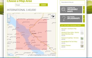 Our thumbnail map and search tool to select anywhere in the world