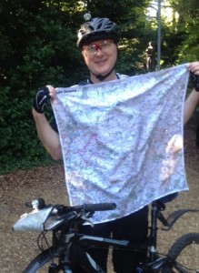 Patrick; Works at Vodafone, but look at those handle bars? Surely time to upgrade from that paper and plastic solution?