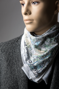 Personalised Maps on neck