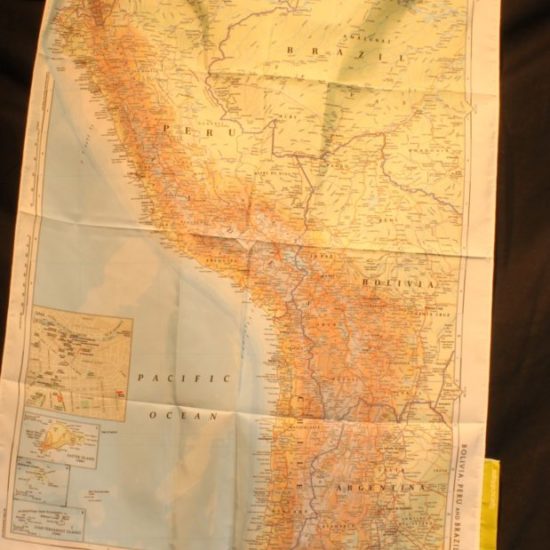 Collins Bartholomew- Peru, Ecuador, Bolivia, N Chile & NW Brazil
