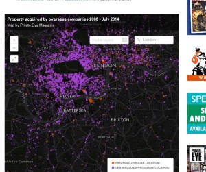 Private Eye use the map as a rich source of investigative journalism