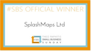 SplashMaps is proud to be a Winner of Theo Paphitis' SBS Award