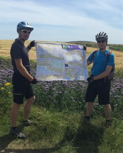 SplashMaps' Harvey Map of the South Downs Way