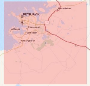 Reykjavik SplashMap Thumbnail