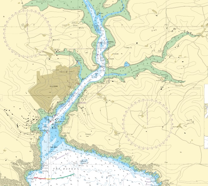 Salcombe Harbour Chart