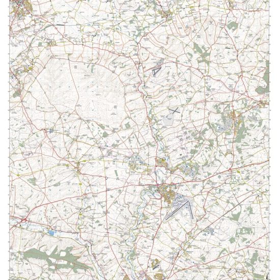Salisbury Plain Map from SplashMaps