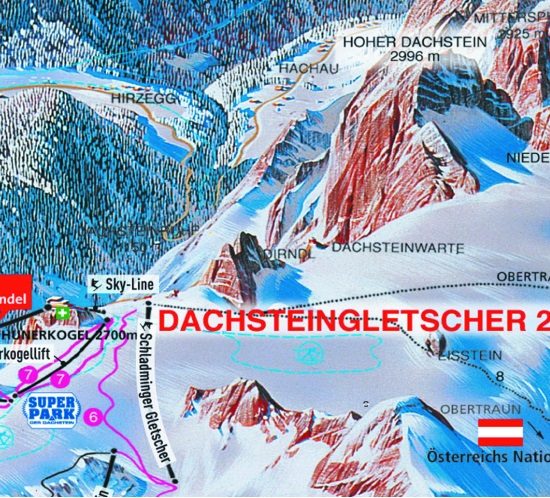 Ski Map - Austria - Schladming Dachstein