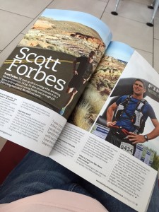 Scott's feature in Adventure Travel