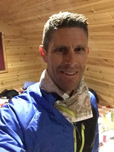 Scott with the SplashMap of the Glen Coe Skyline Ultra.