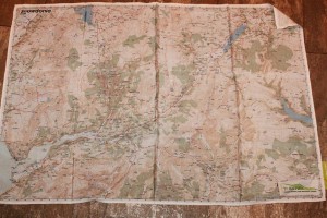 One of our largest map to cover the greatest extent of Southern Snowdonia
