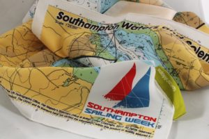 Southampton Sailing Week chart printed