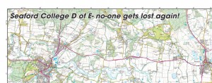You only get lost if you can't get your map out!