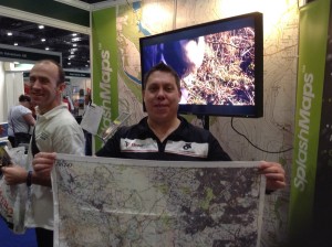 Tri247's Andy is chuffed with his map of his own patch
