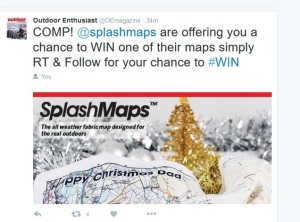 Twitter competition in OE Mag.