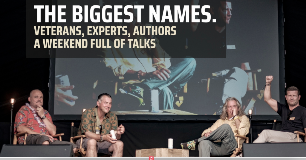 James May, Dermot O'Leary, James Holland and Al Murray - just some of the experts on hand at the We Have Ways Festival