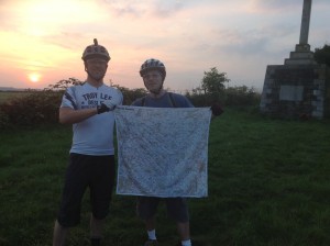 Andy and Rob from Newforce MTB club join me